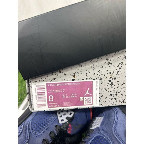 Size‎ 8 CLEAN OG ALL - Jordan 4 Winter Loyal Blue 2019 main image 4